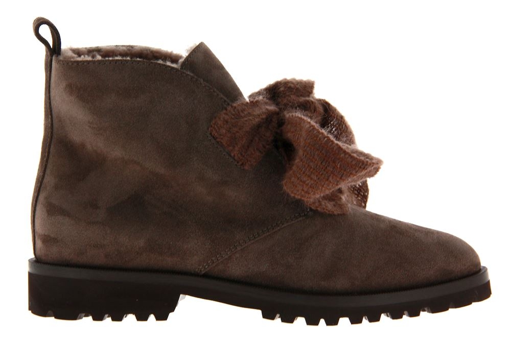 Unützer Schnürstiefelette gefüttert VELOURS TAUPE (36)