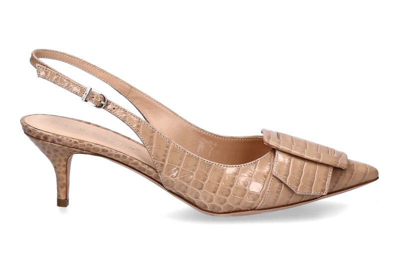 Unützer Slingpumps PRINTED COCCO NUDE (37½)