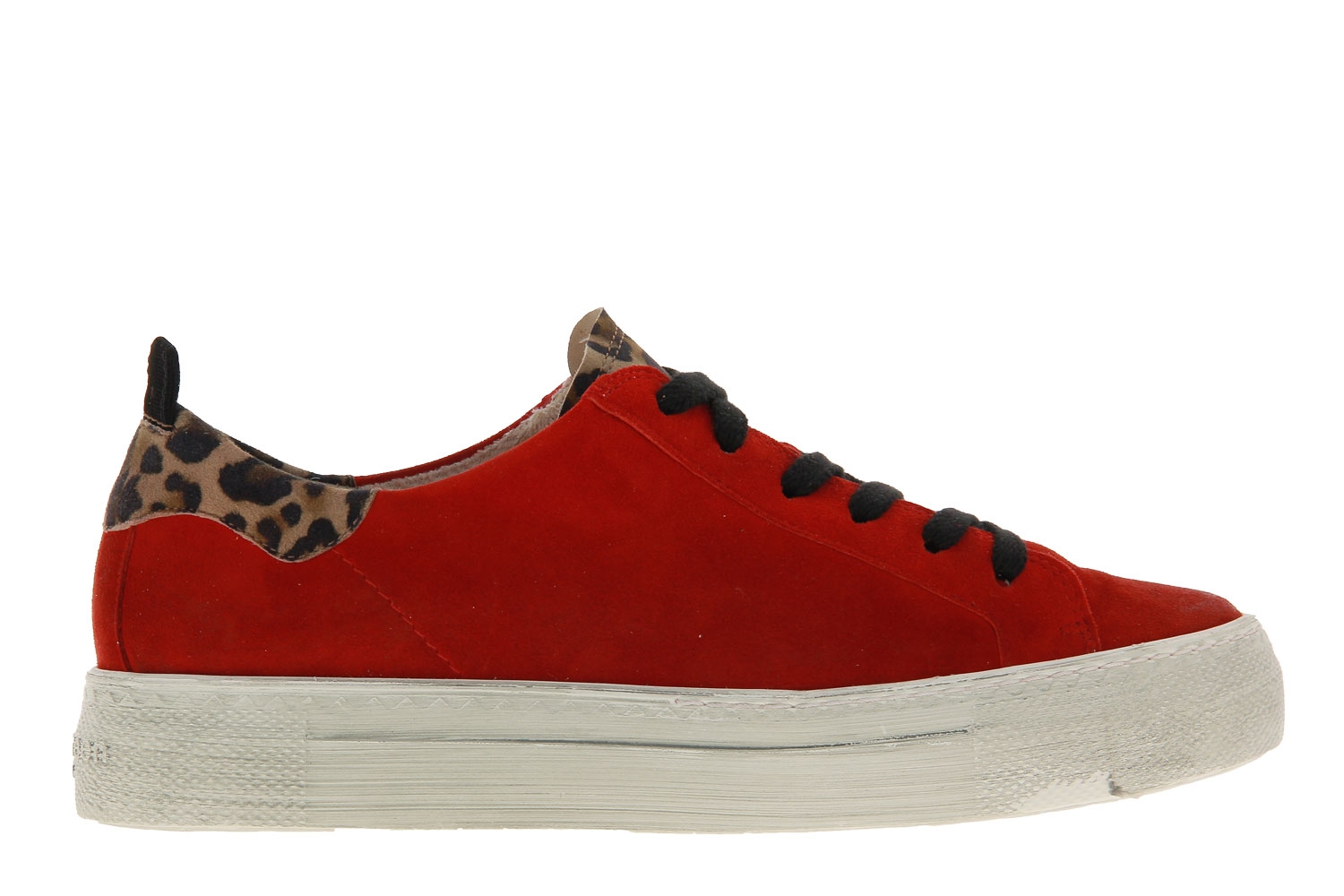 Paul Green Sneaker SAMTZIEGE LEOPARDINO RED CAMEL (37 )