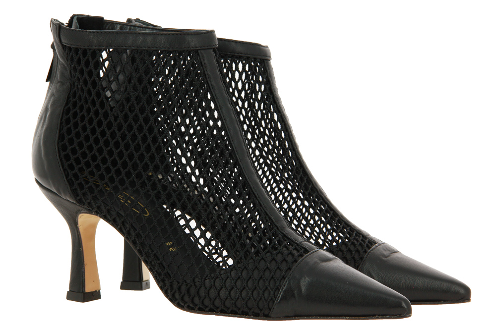 Bianca Di Sommerstiefelette FONDO CUOIO NAPPA NERO RETE Bianca Di Sommerstiefelette FONDO CUOIO NAPPA NERO RETE