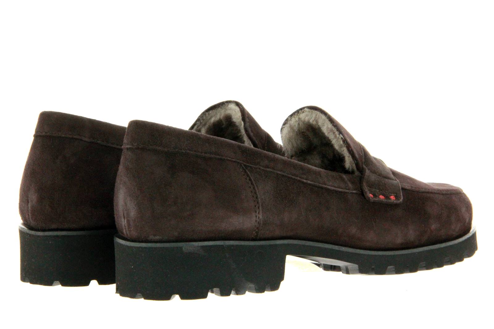 Pas de rouge Slipper gefüttert MARTA CAMOSCIO T.MORO (40½)