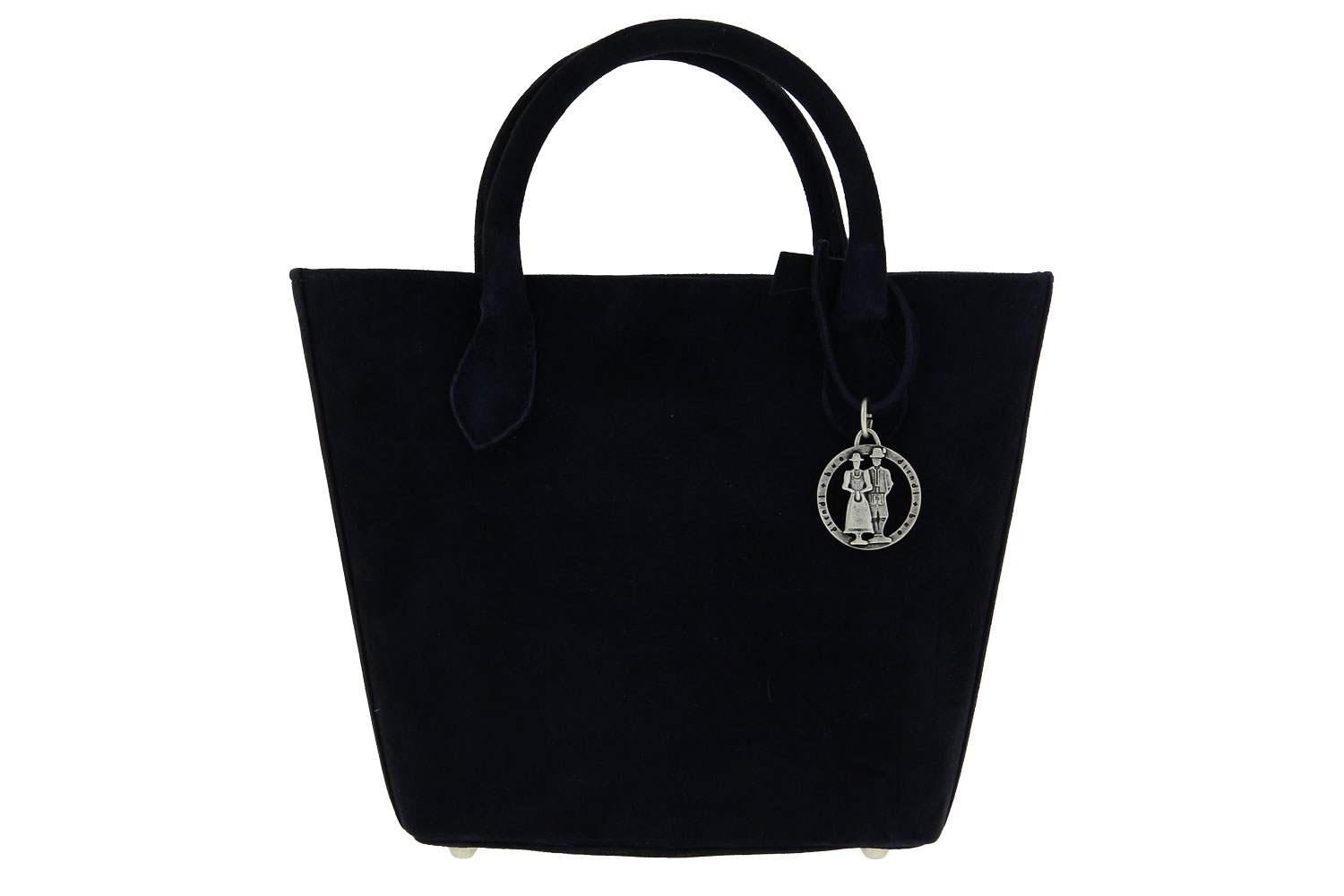 dirndl + bua Tasche PIA ZIEGENVELOUR DUNKELBLAU dirndl + bua Tasche PIA ZIEGENVELOUR DUNKELBLAU