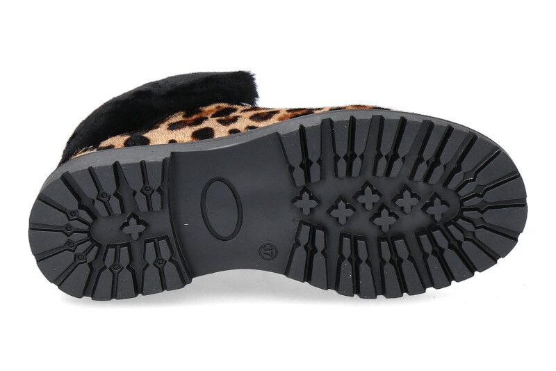 Oscar Sport Boots gefüttert KIRA LEOPARD (40)