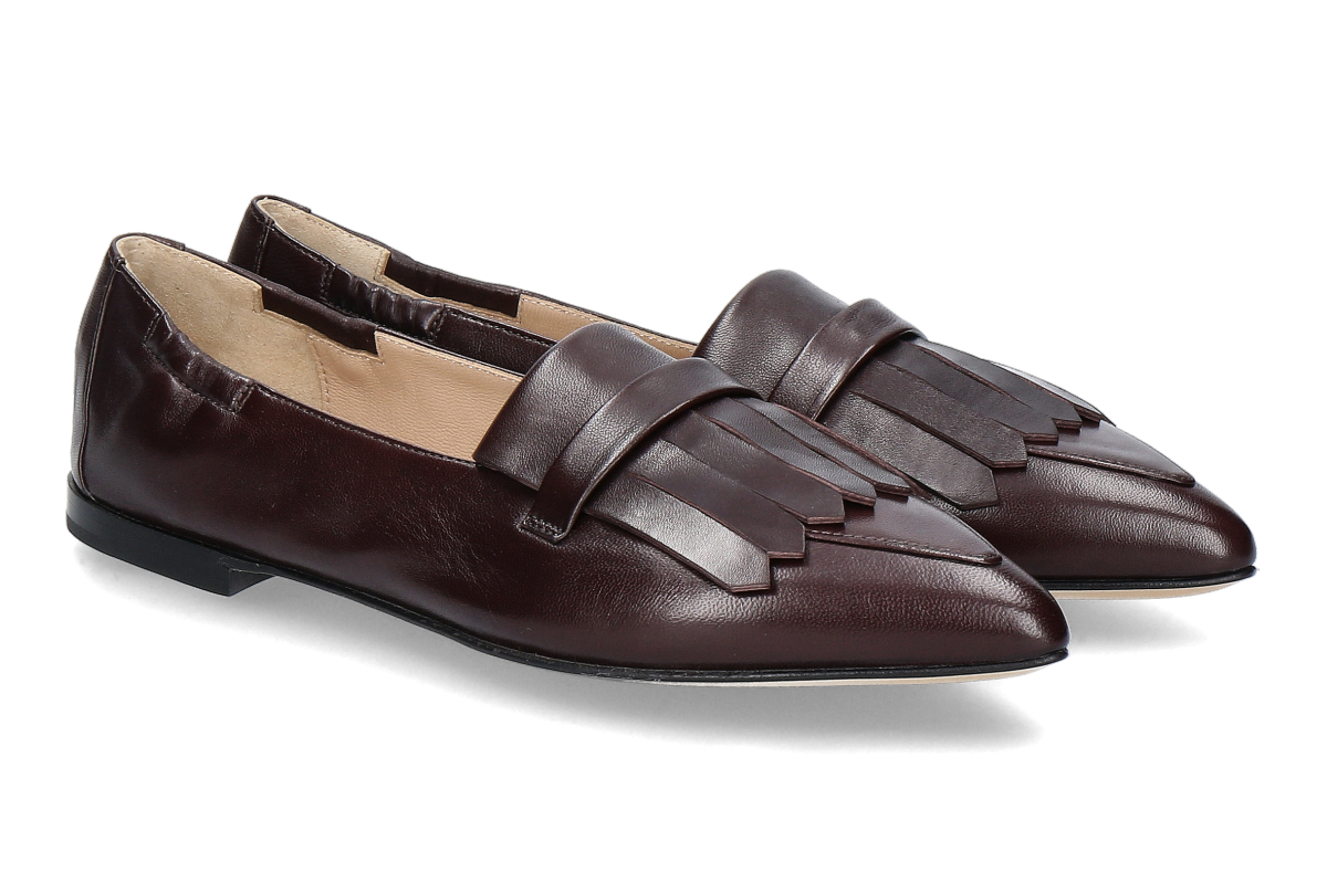 Pomme D'Or Loafer GRACE GLOVE- chocolate/ dunkelbraun