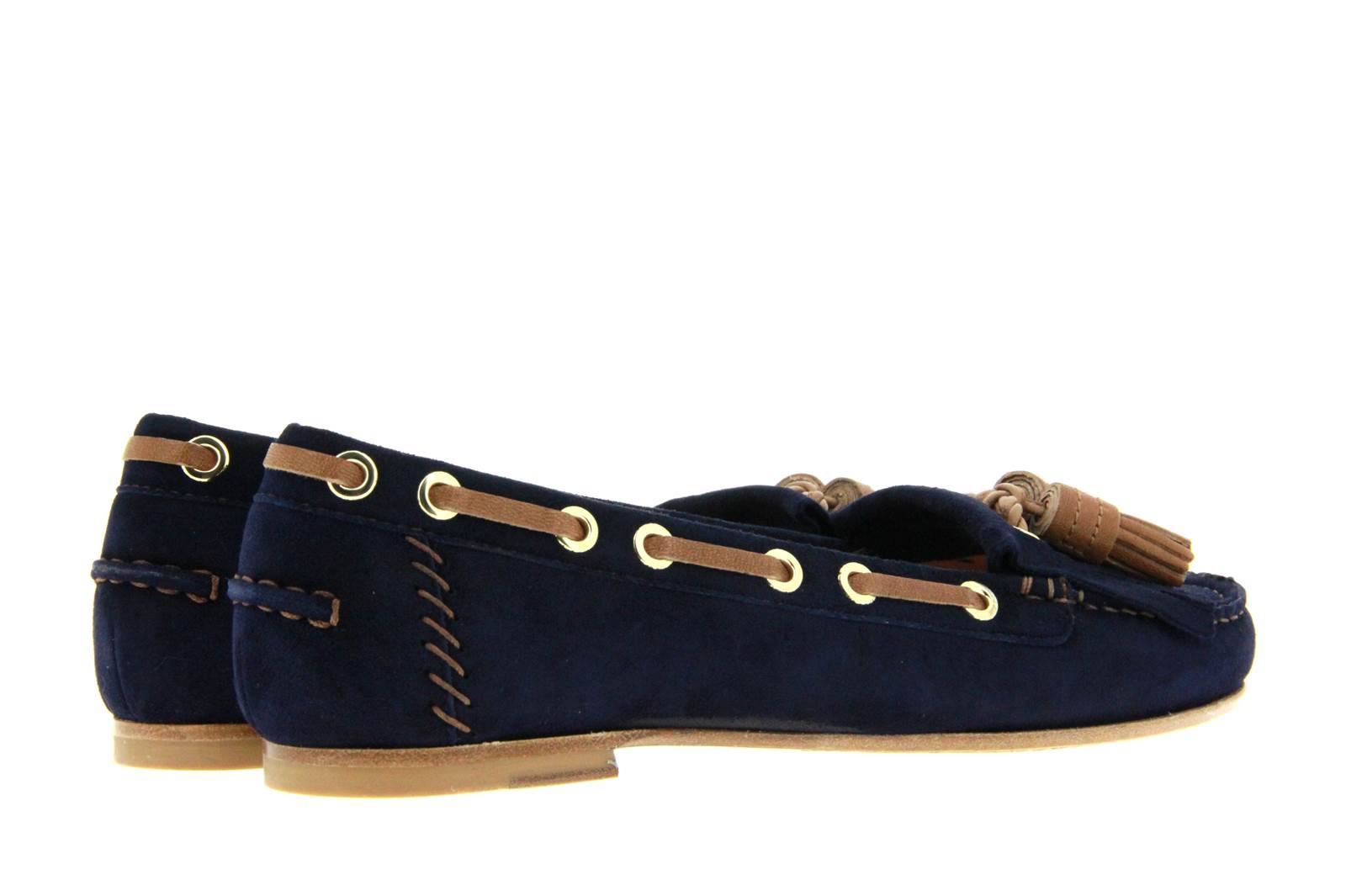 Stuart Weitzman Mokassin ICONICMOC CAMOSCIO BLU (38½)