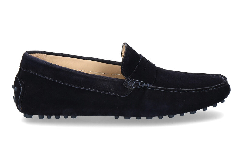 Scarparossa Herren-Mokassin GOMERA DARK BLUE