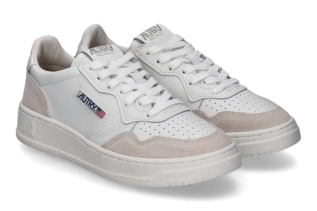 Autry Damen- Sneaker MEDALIST LOW LS30- weiß
