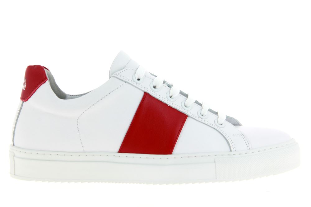 National Standard Sneaker WHITE RED BAND (41)