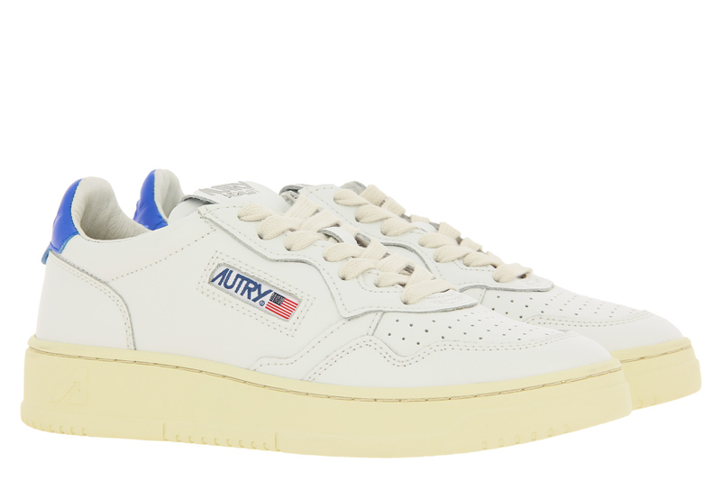 Autry Sneaker LOW WOMAN LEATHER WHITE/BLUE