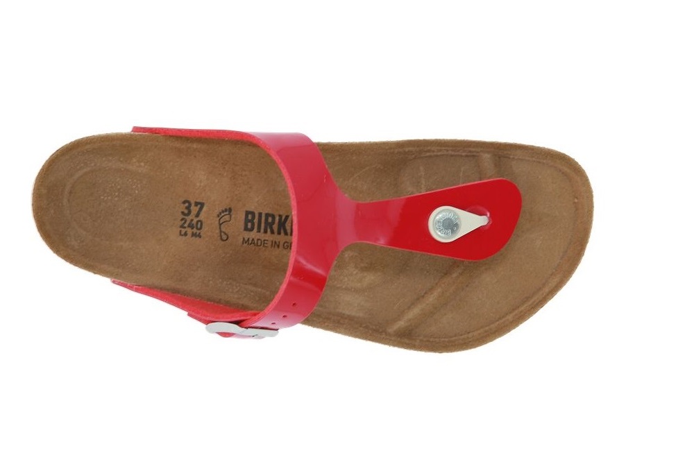 Birkenstock Pantolette GIZEH NORMAL TANGO RED PATENT (39) Birkenstock Pantolette GIZEH NORMAL TANGO RED PATENT (39)
