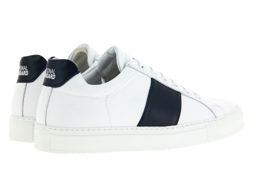 National Standard Sneaker WHITE NAVY BAND (43)