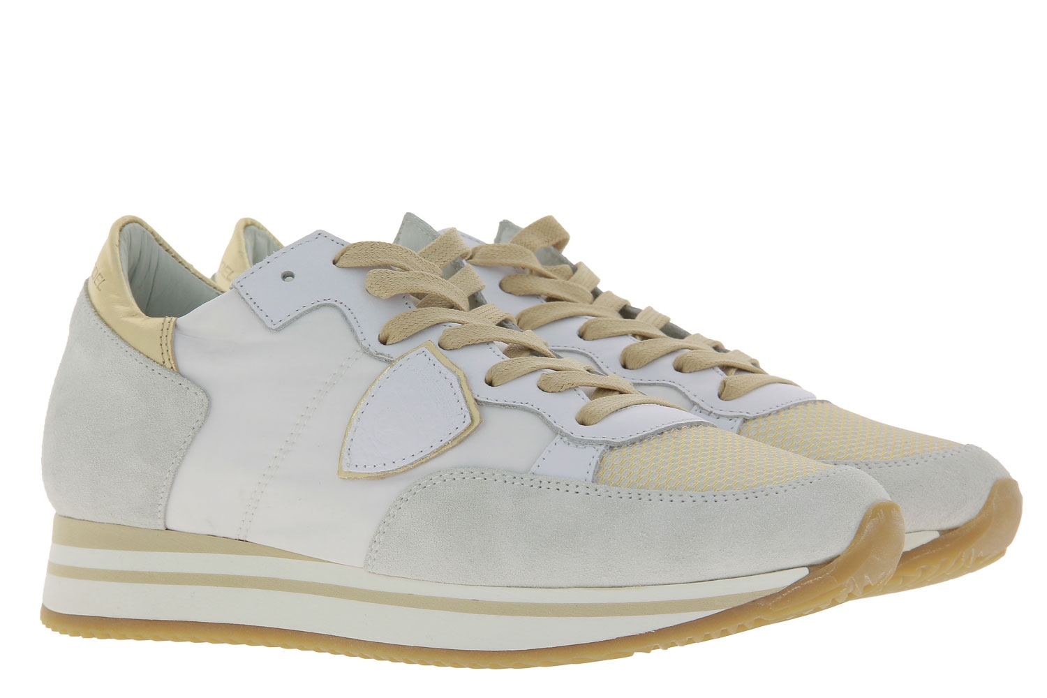 Philippe Model Sneaker TROPEZ HIGHER MONDIAL BLANC PLATINO (38)