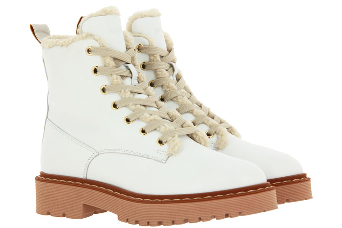 Hogan Stiefelette gefüttert TRONCHETTO BIANCO (38)