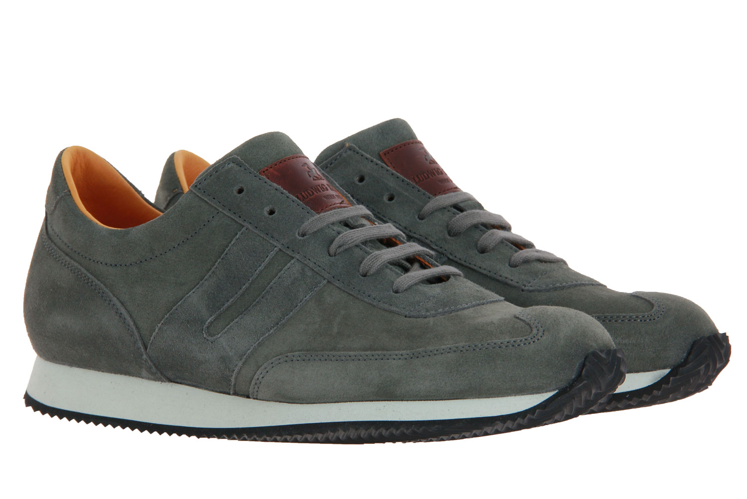 Ludwig Reiter Sneaker MARATHON VELOURS OLIVEGREY (40)