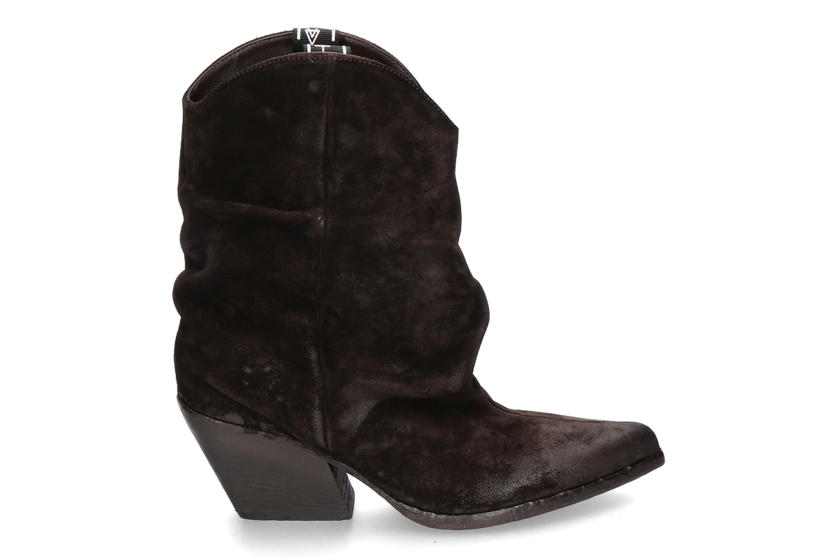Elena Iachi Damen Western Stiefelette BLUES- dunkelbraun/ ebano