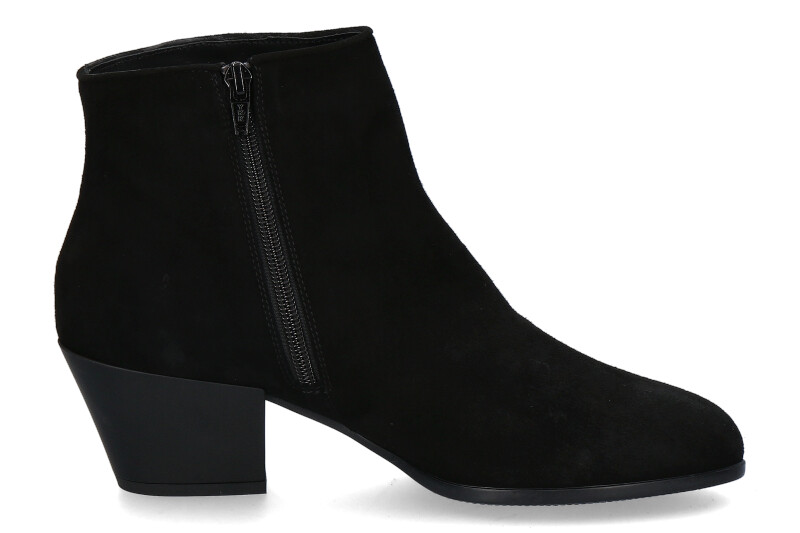 Hogan Stiefelette ZIP CAMOSCIO NERO (40½)