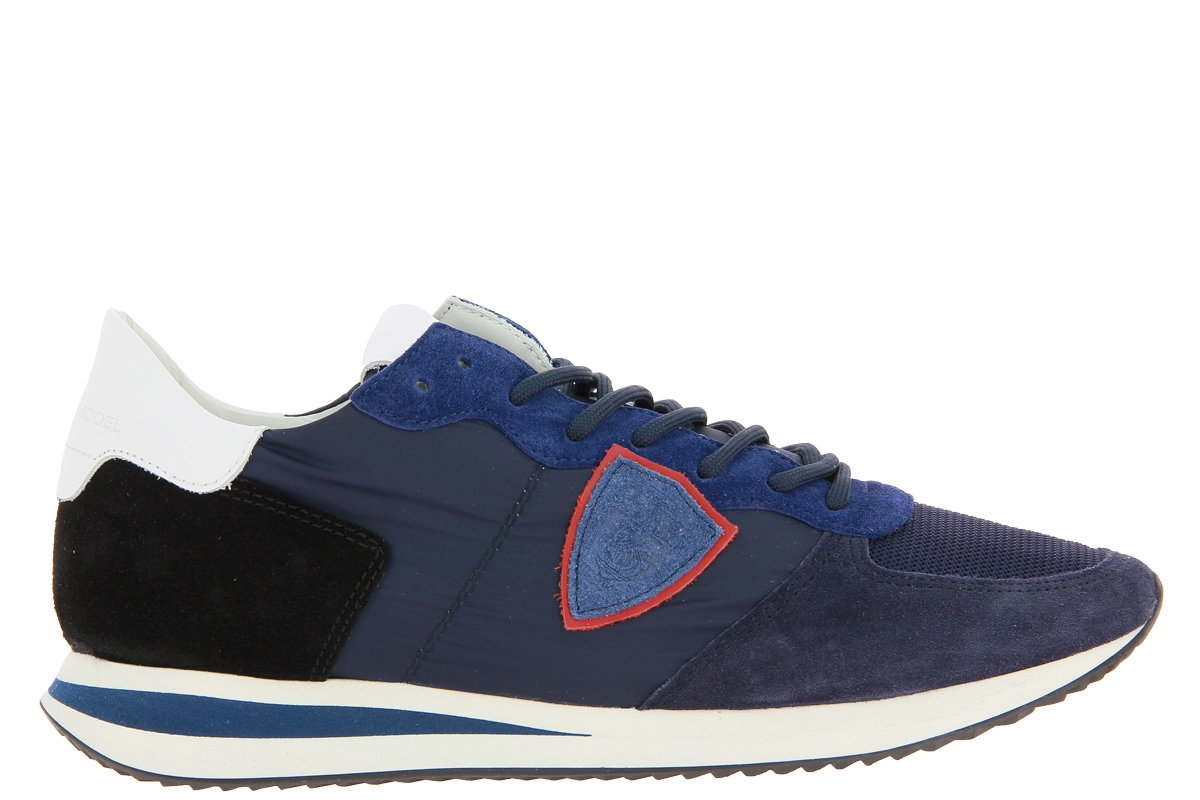 Philippe Model Sneaker LOW MAN MONDIAL BLEU