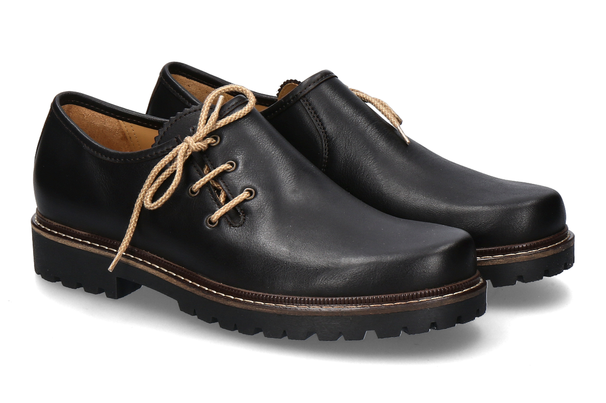 dirndl + bua Trachtenschuh PANIOLO- fango/ dunkelbraun