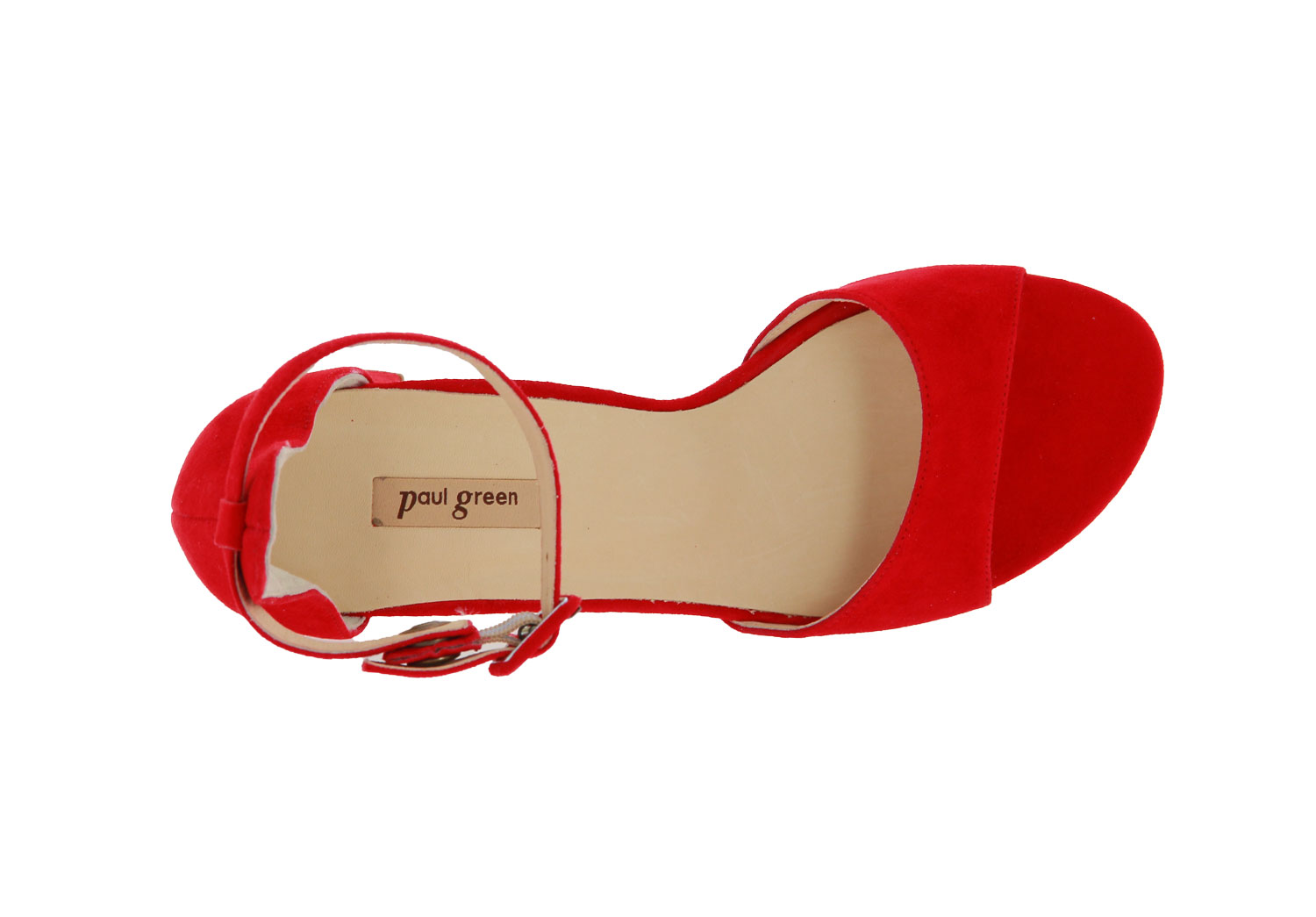 Paul Green Sandalette SAMTZIEGE RED (37 )