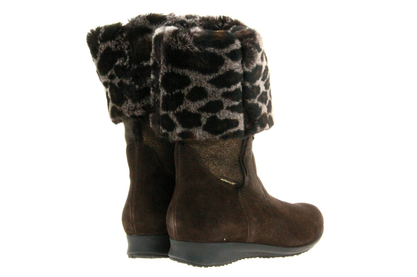 Mephisto Stiefel gefüttert FLORIDA DARK BROWN MERINOS LEOPARD (35½)