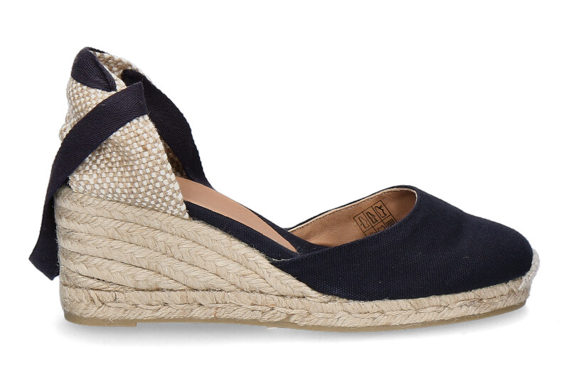 Castaner Keil-Espadrilles Carina AZUL MARINO BLUE