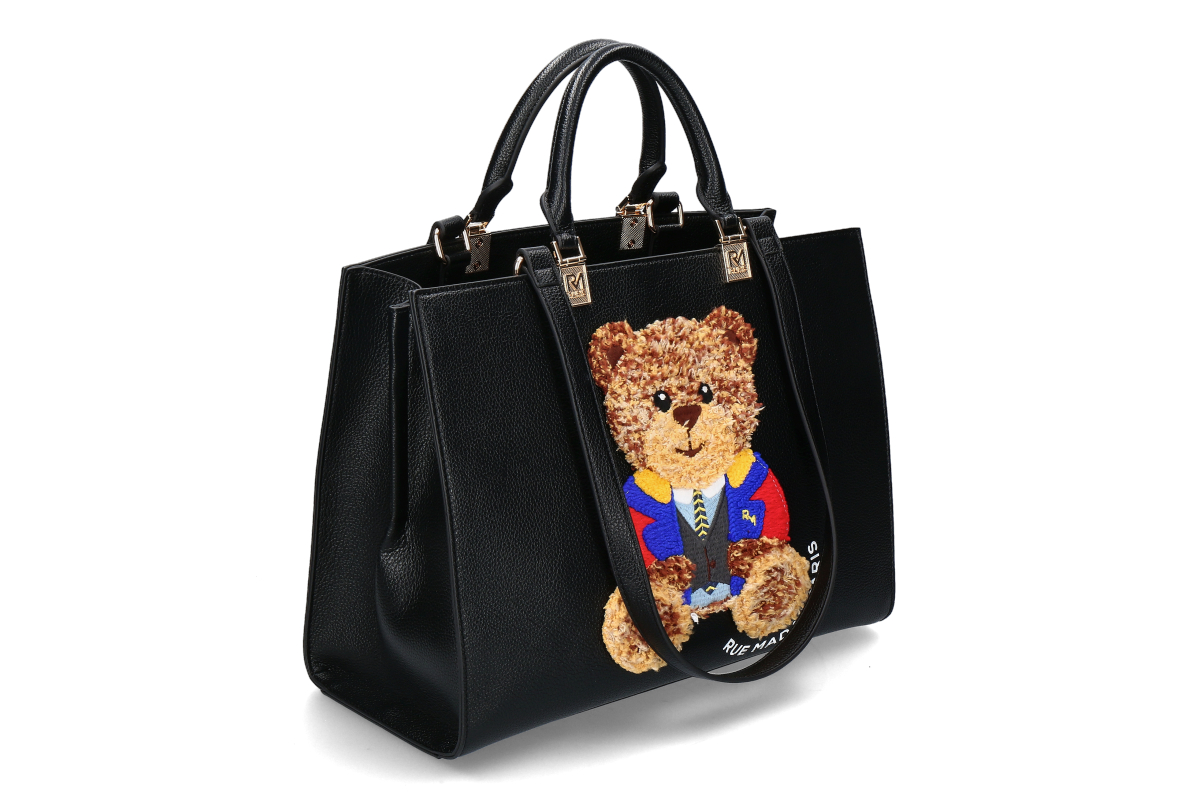 Rue Madam Tasche MARVIN TOTE - black/schwarz Rue Madam Tasche MARVIN TOTE - black/schwarz