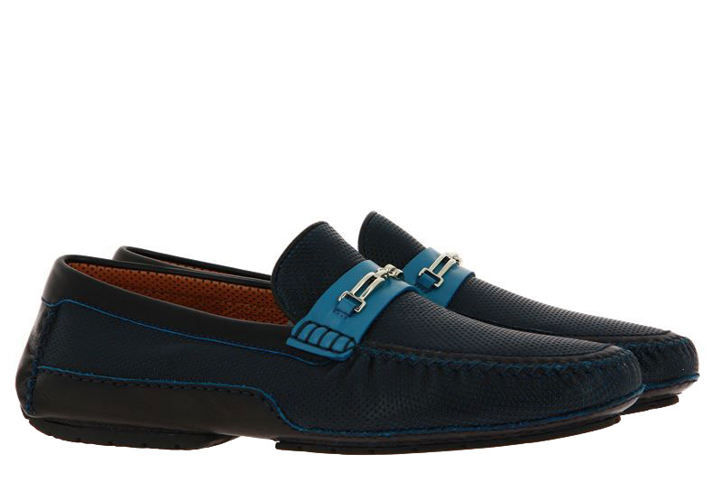 Moreschi Mokassin URANO BLU SCURO (44)