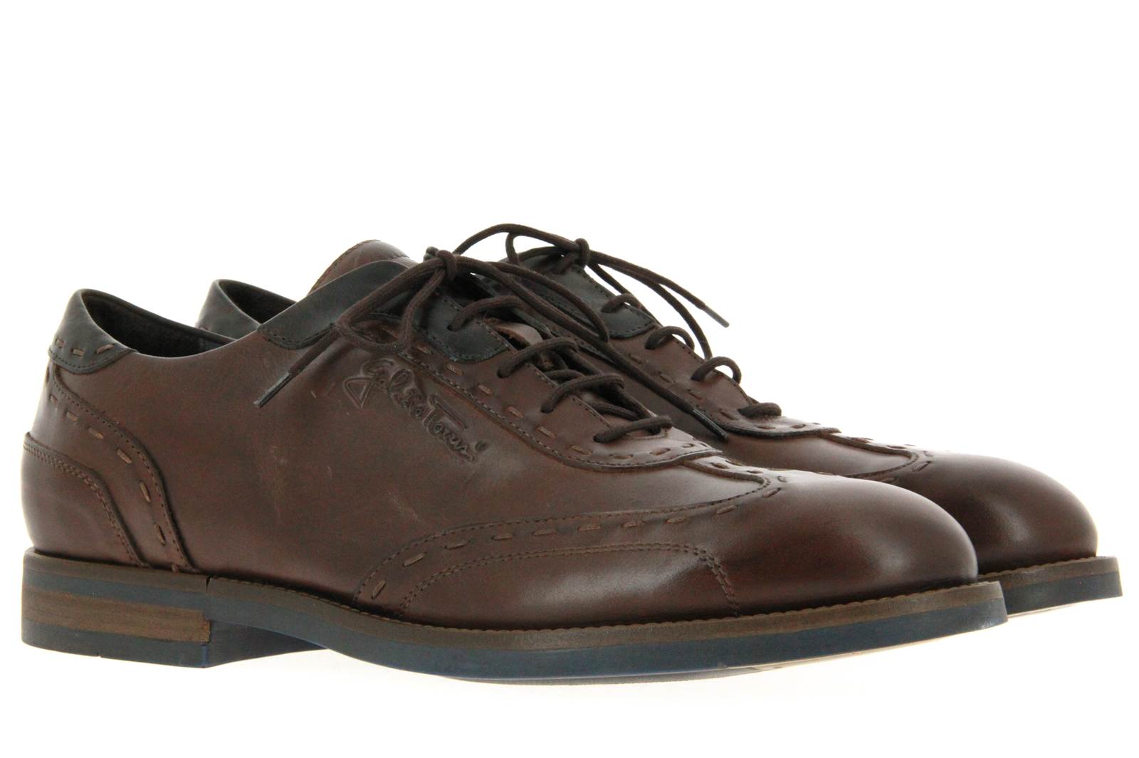 Galizio Toressi Schnürer GUINEA MARRONE CHOC (44)