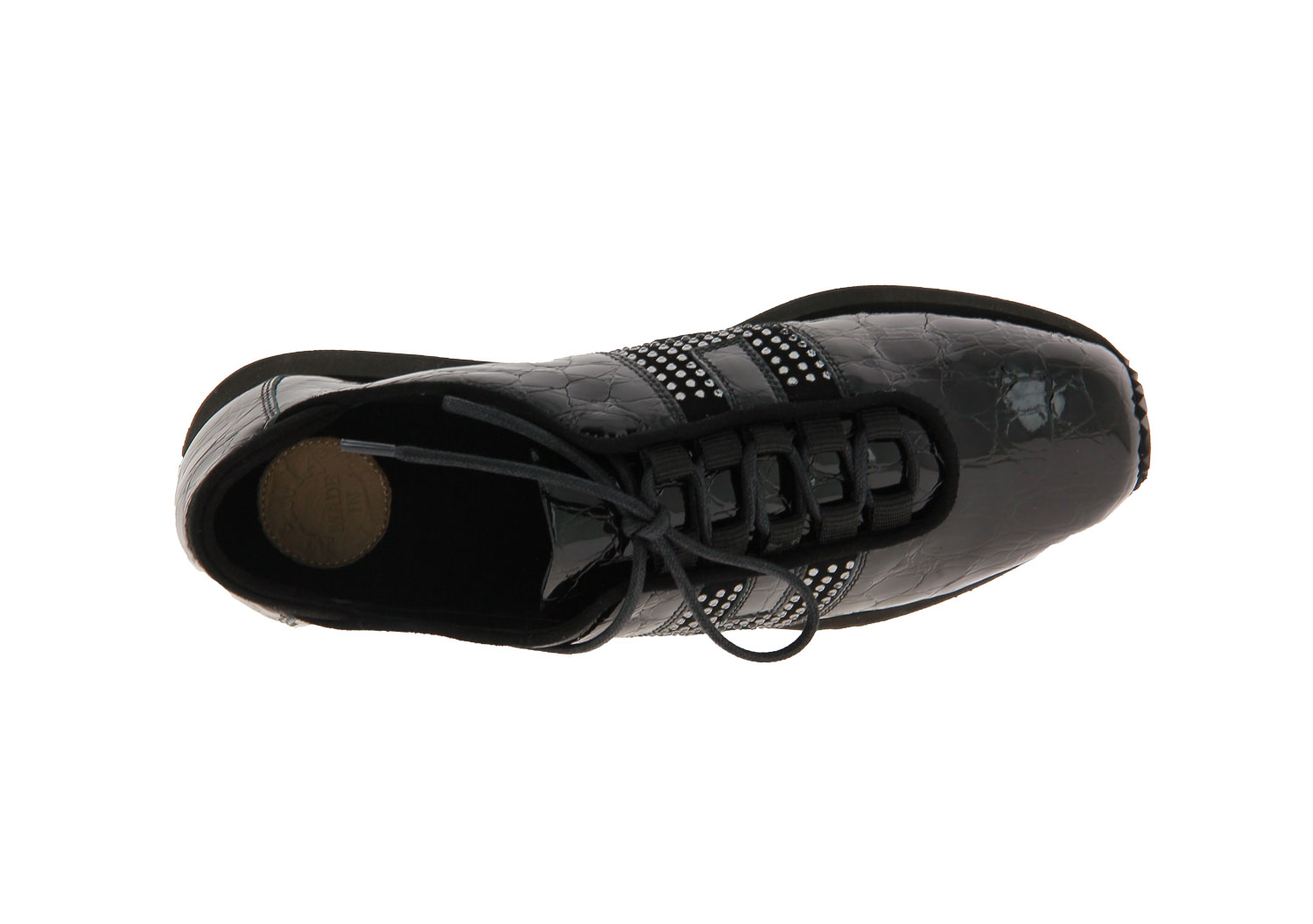 Mania Sneaker MONTMARTRE NERO CAMOSCIO NERO (36)