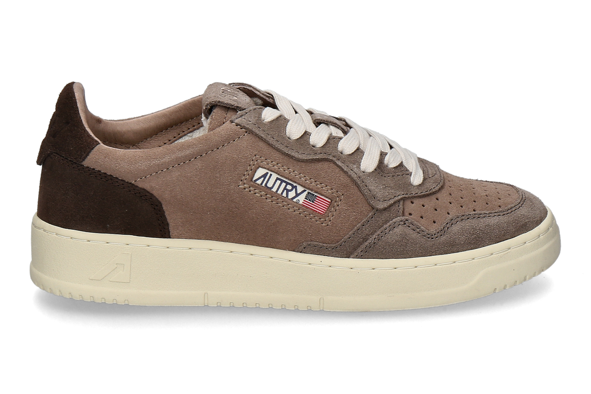 Autry Herren- Sneaker MEDALIST LOW TS41- braun/ taupe