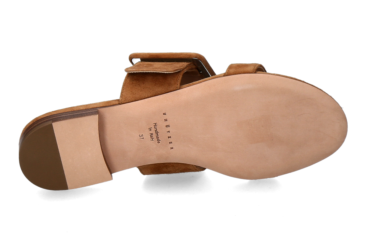 Unützer Pantolette CAMOSCIO- noisette_271300043_4