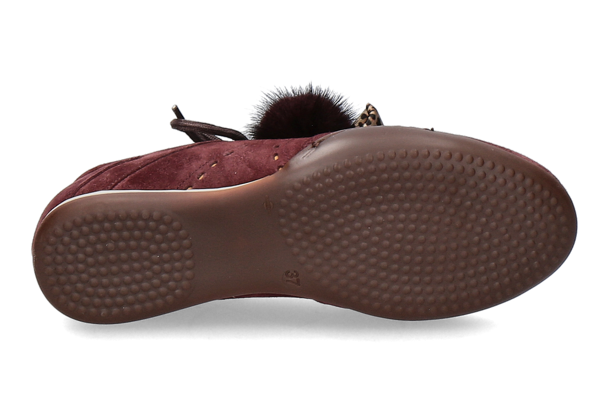 Meline Sneaker BERLINO VELOURS- bordo_232900577_4