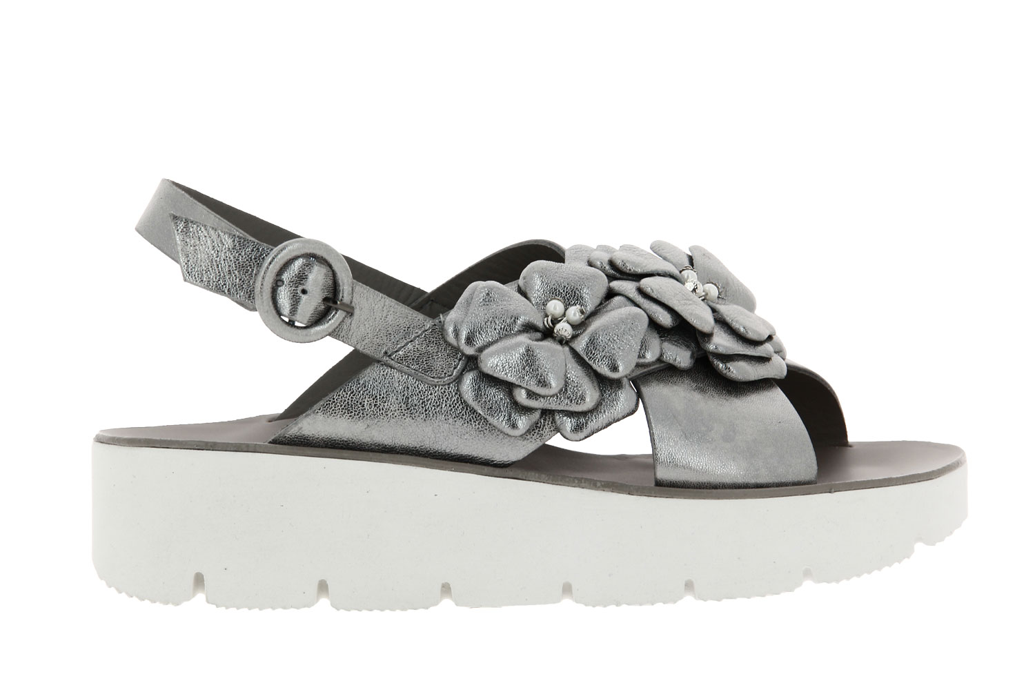 Paul Green Sandale VINTAGE NAPPA SILVER (42)