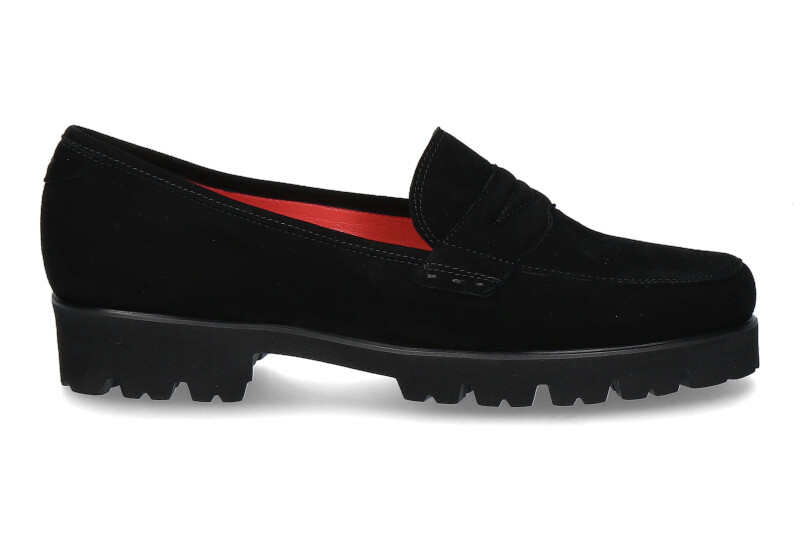 Pas de rouge Slipper MARTA CAMOSCIO NERO (41½)