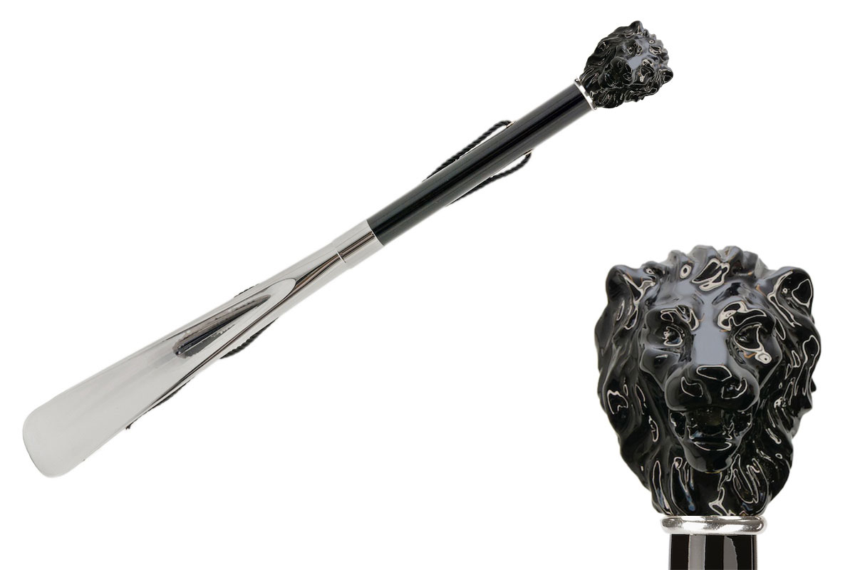 Pasotti Schuhanzieher LION BLACK