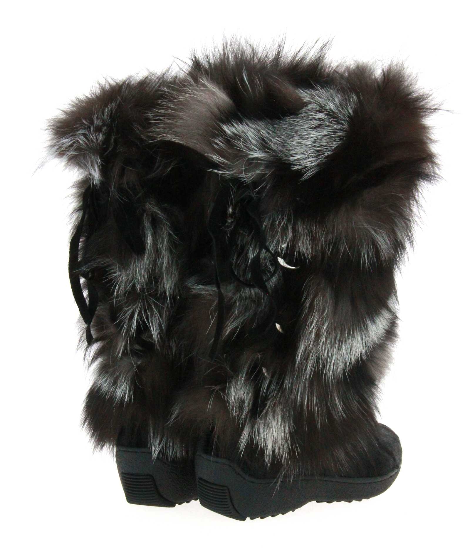 Oscar Sport Fellstiefel KIM NERO-SILVER (40)