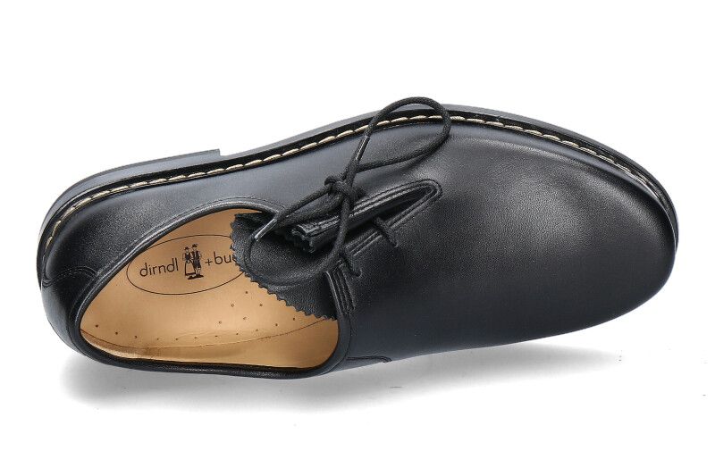 dirndl + bua Trachtenschuh RINDBOX- schwarz